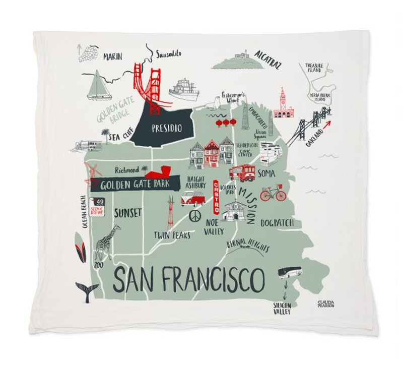 SF Tea Towel