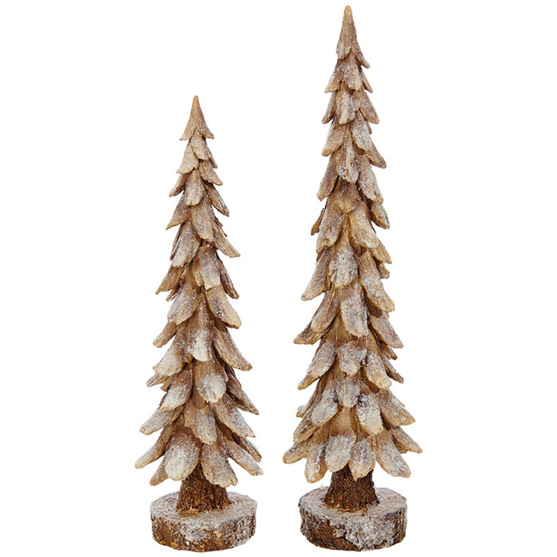 Wooden Snowy Trees