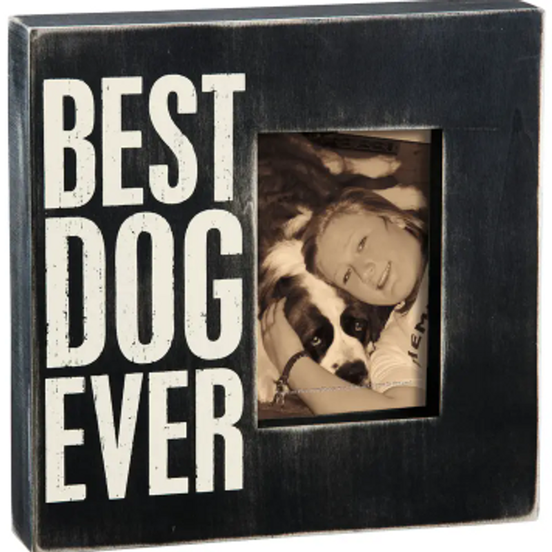 Best Dog Ever Box Frame