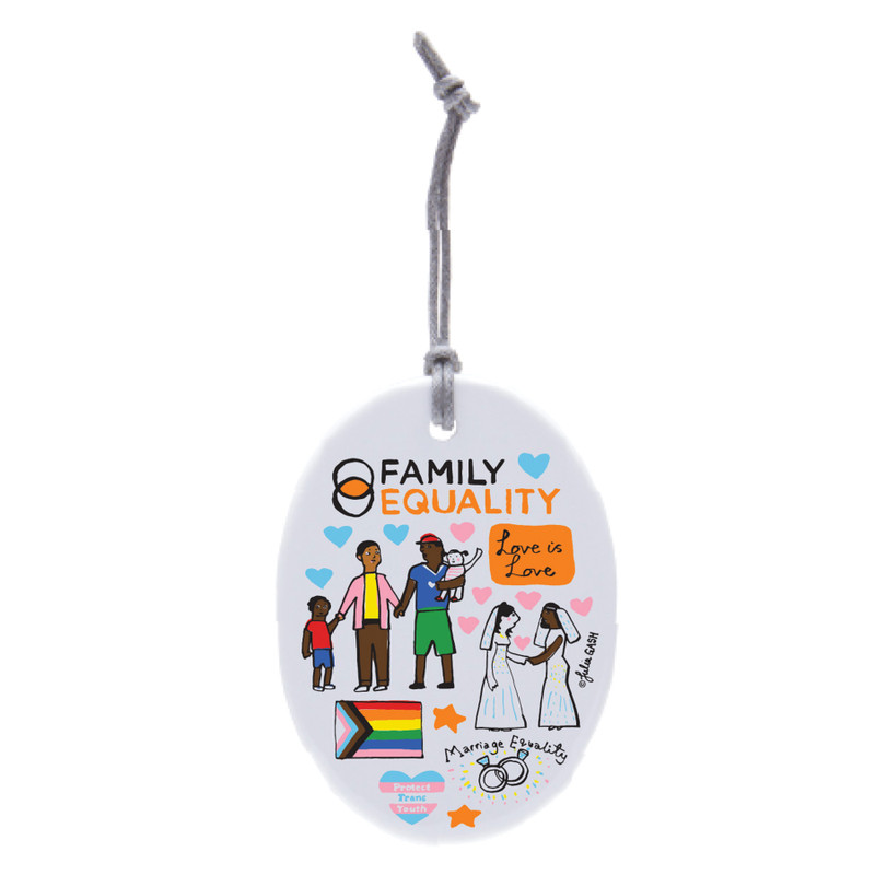 Family Equality Ornament-JG