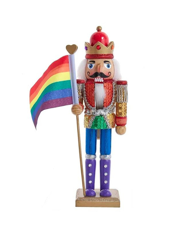 Gay Pride Nutcracker