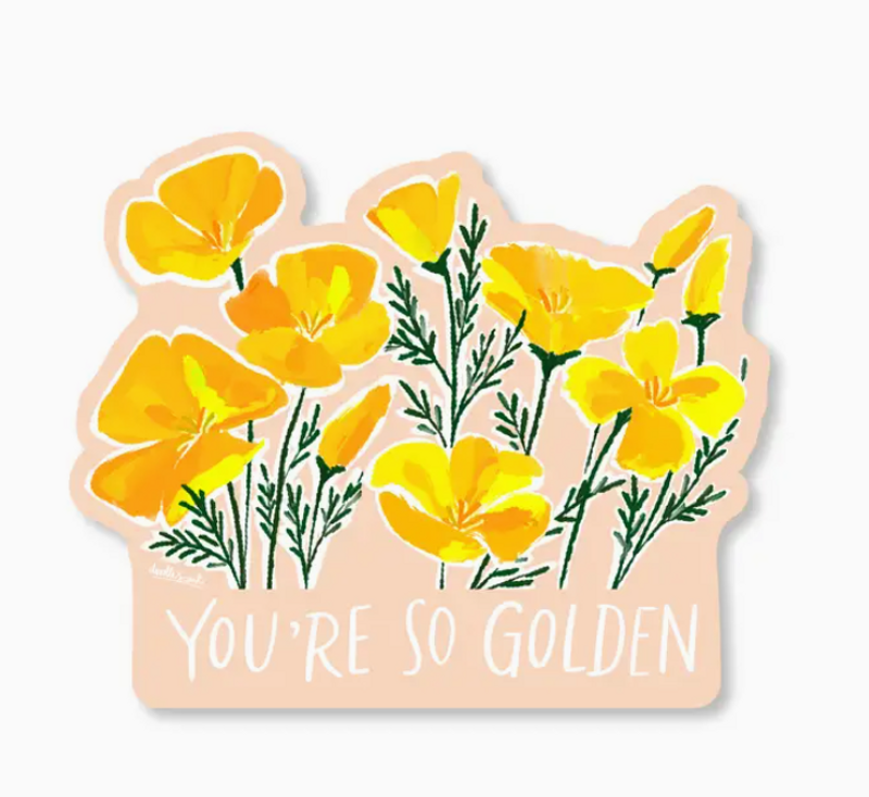 You're So Golden Sticker