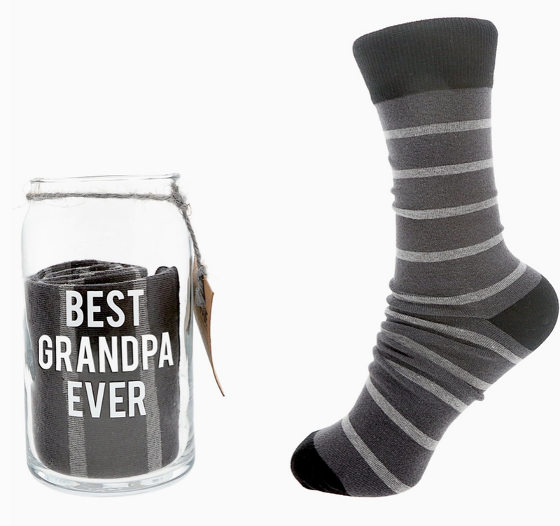 Can Glass and Sock Gift Set