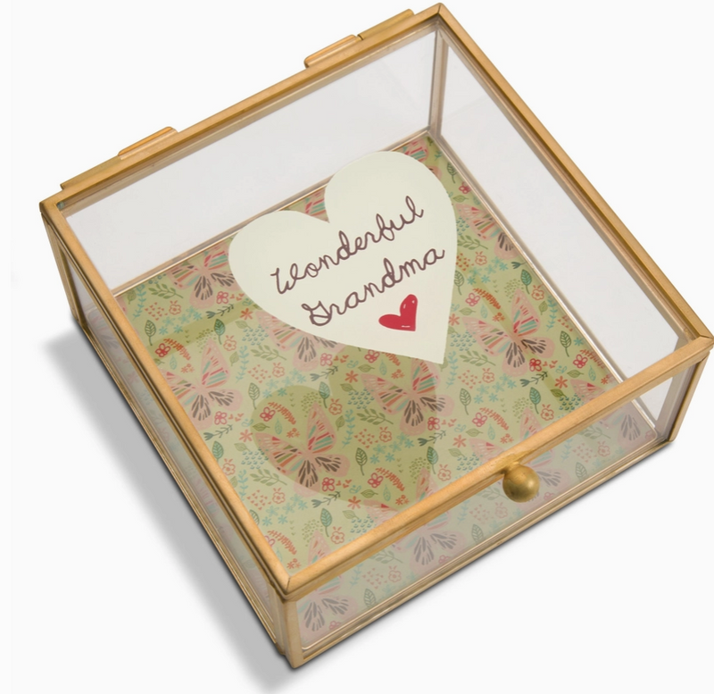 Pavilion-Glass Keepsake Box