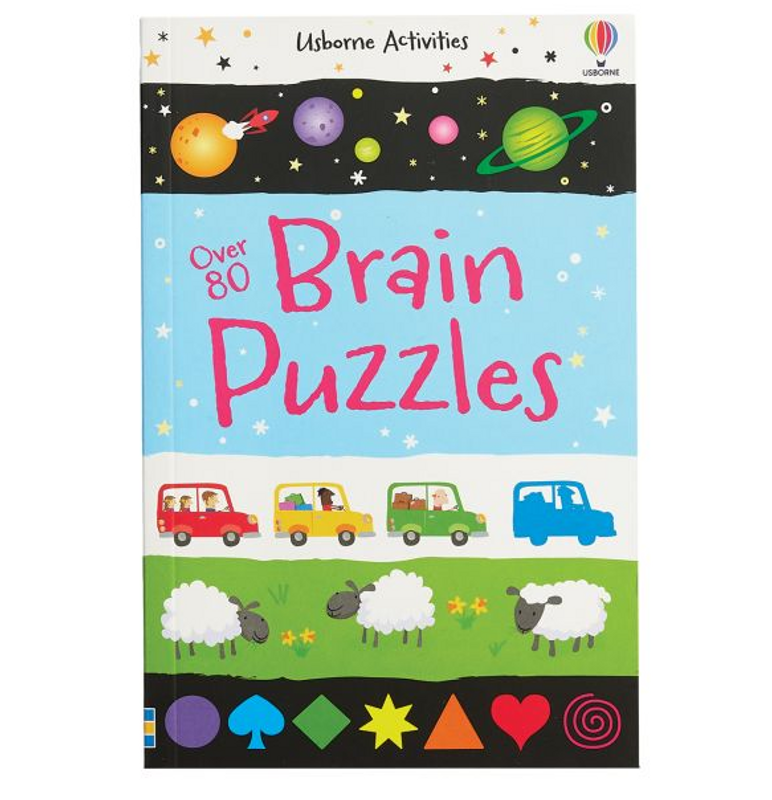 Brain Puzzles Activity Book