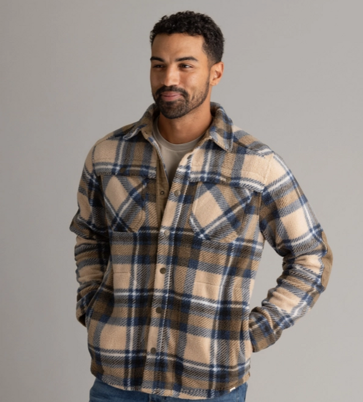 Bear Heavy Fleece Shirt Jacket