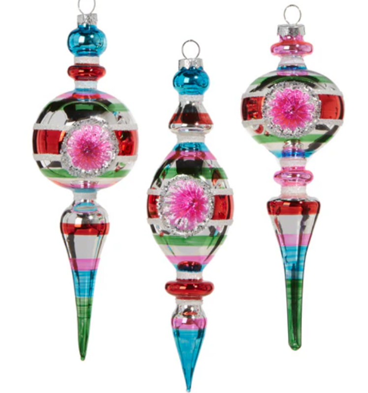 Stripe Vintage Final Ornament