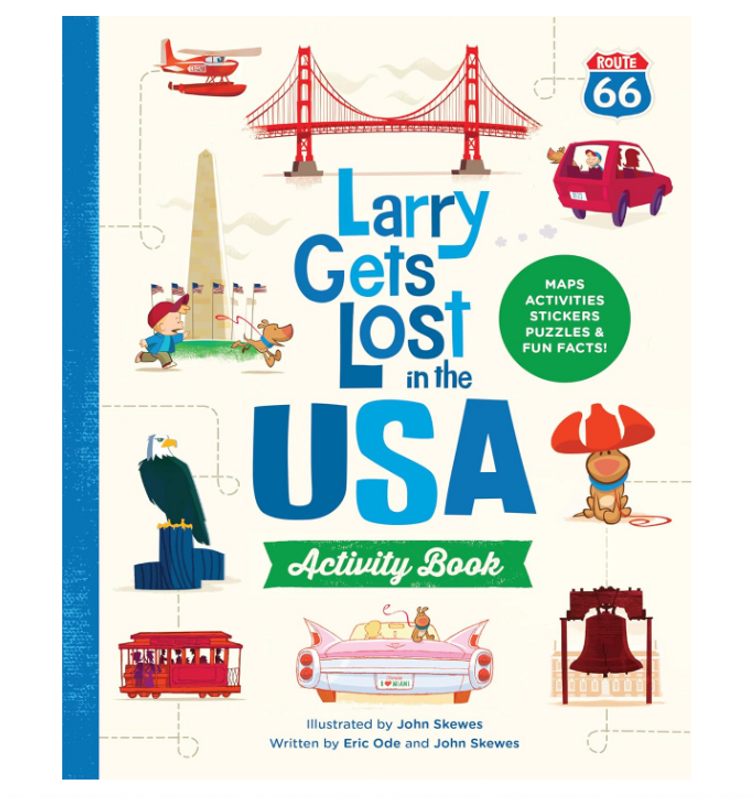 Larry Gets Lost in the USA Activity Book