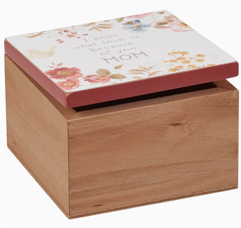 Because of You Mom Hinged Box