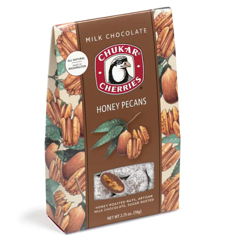 Milk Chocolate Honey Pecans