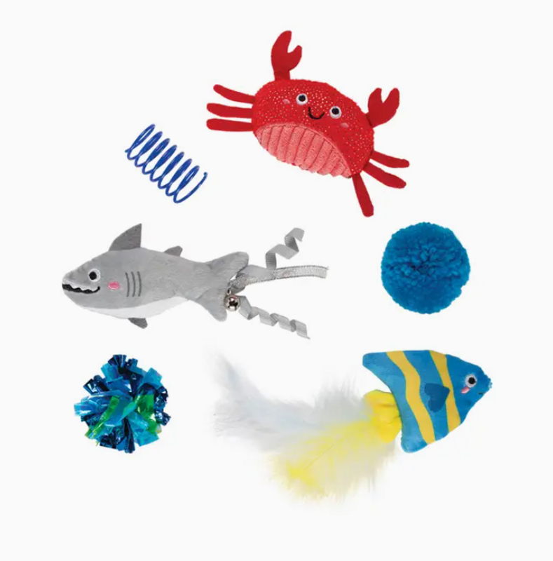 Water You Waiting Cat Toy Set