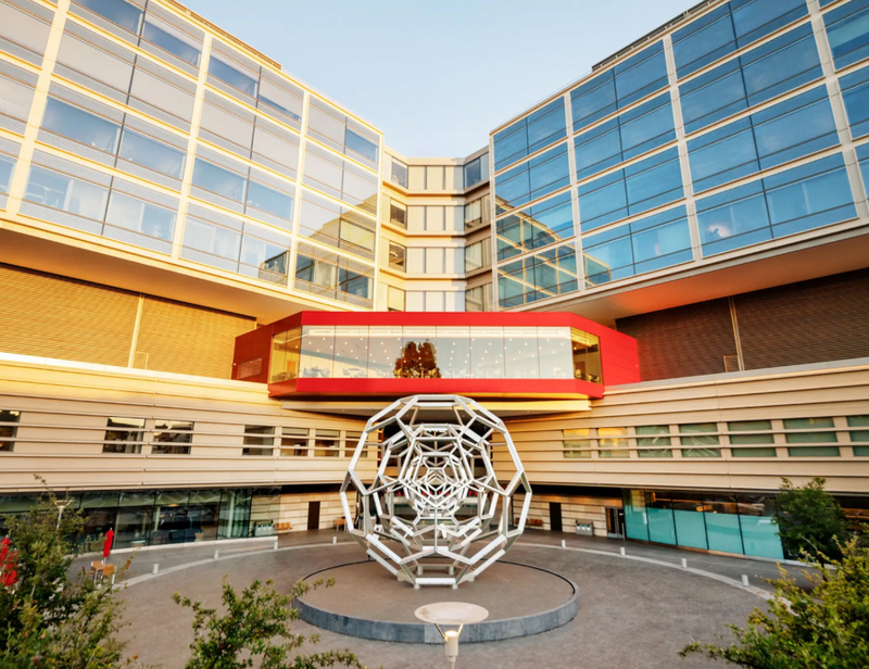 Buckyball Sculpture Postcard