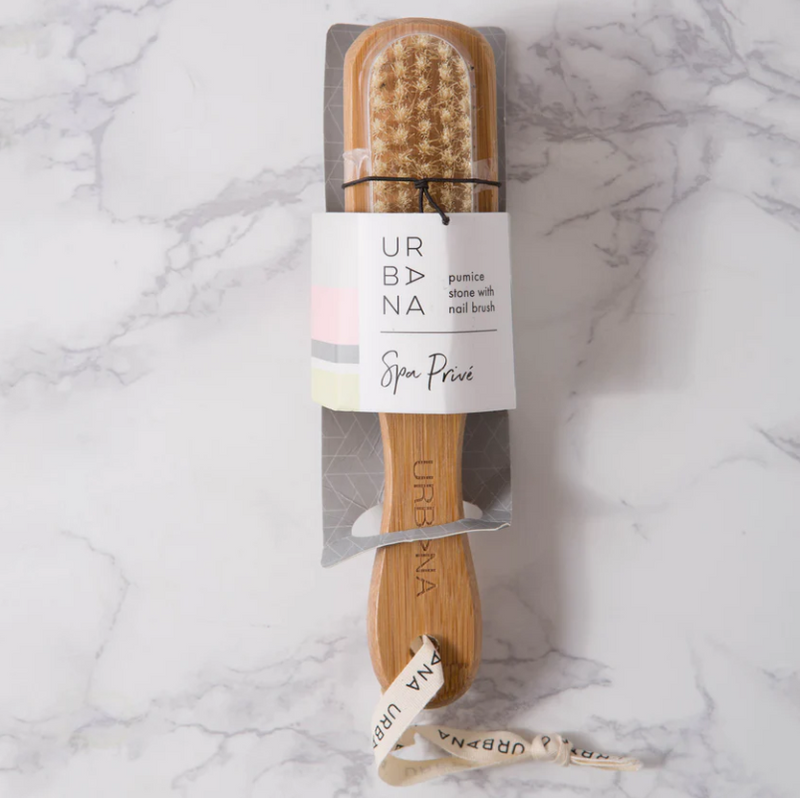 Pumice Stone with Nail Brush