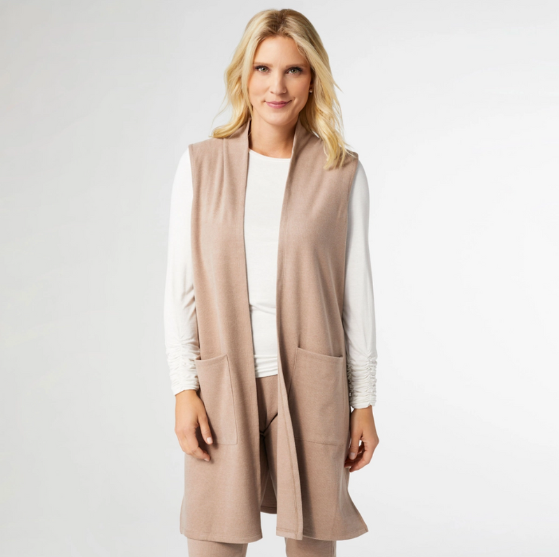 Weekend Brushed Pocket Vest