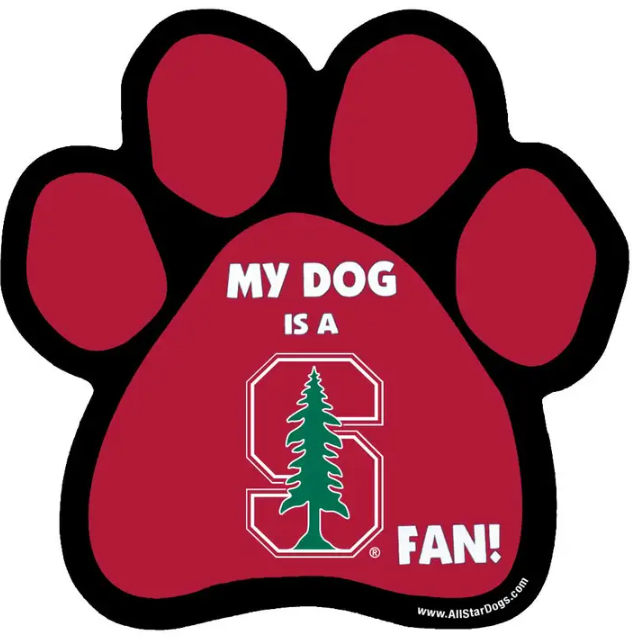 Paw Car Magnet-SU Tree