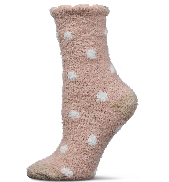 Marshmallow Cozy Crew Socks