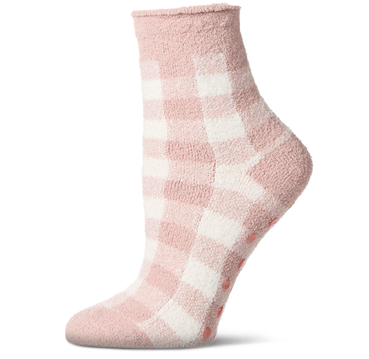 Non-Slip Super Soft Cozy Crew Sock-W
