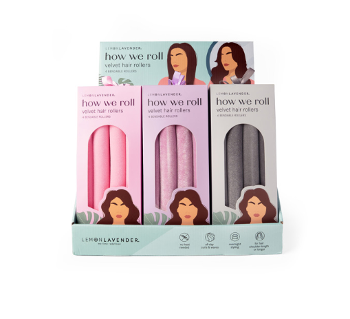 How We Roll Velvet Hair Rollers