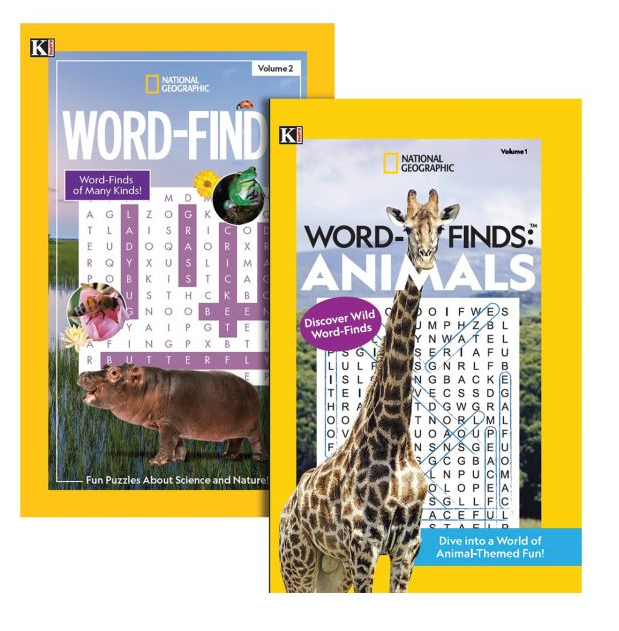 National Geographic Word-Finds