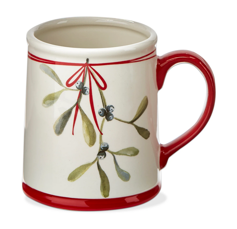 Kisses Under The Mistletoe Mug