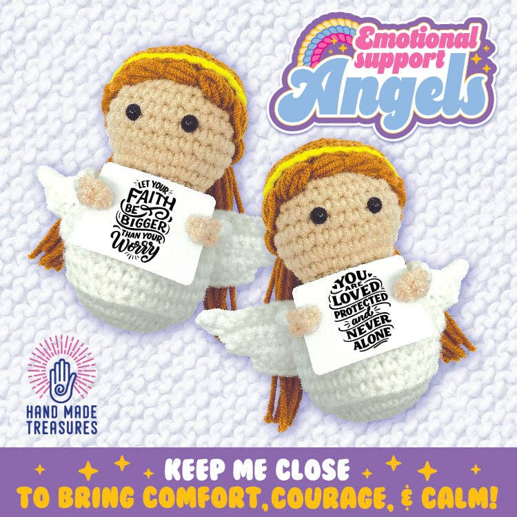 Emotional Support Crochet Plush Angels