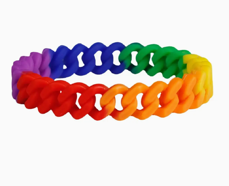 Chain Link Silicone Bracelet