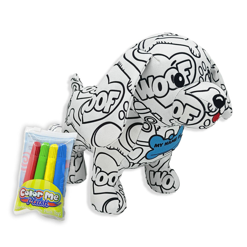 Color Me Plush Puppy