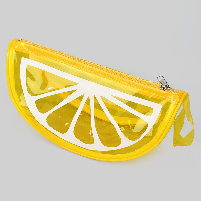 Lemon Makeup Essentials Bag