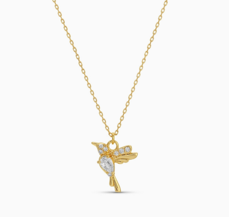 Hummingbird Pendant Necklace