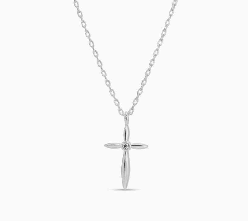 Petite Cross Necklace
