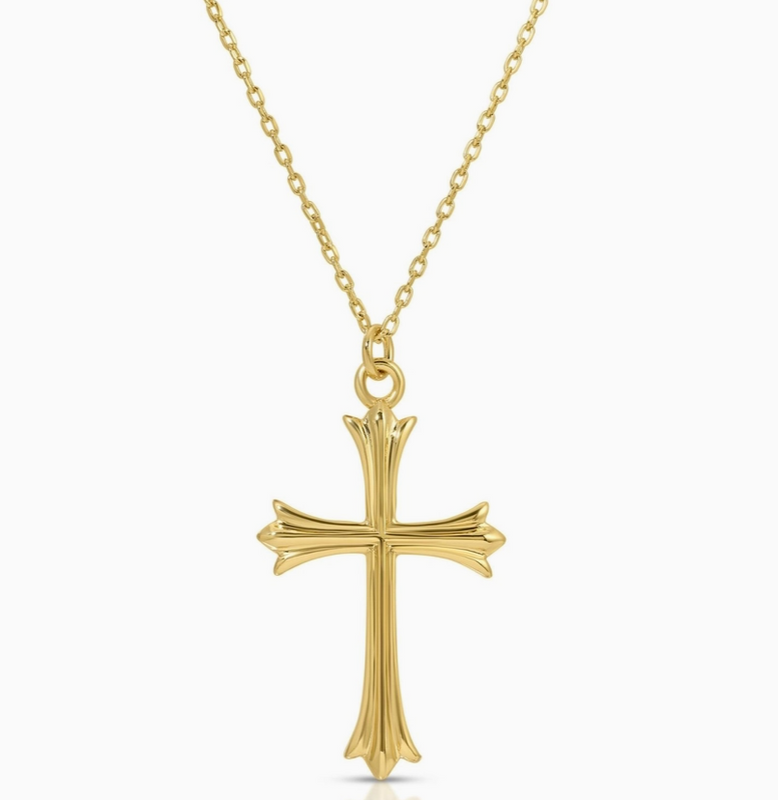 Vintage Cross Necklace