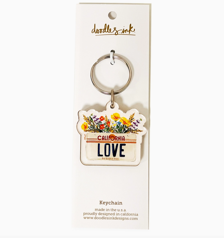 California Love Keychain