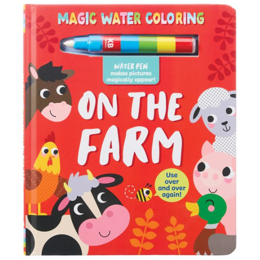 Magic Water Coloring Book