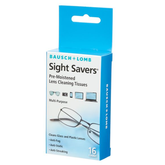 Sight Savers Pre-Moistened Lens Cleansing Tissues