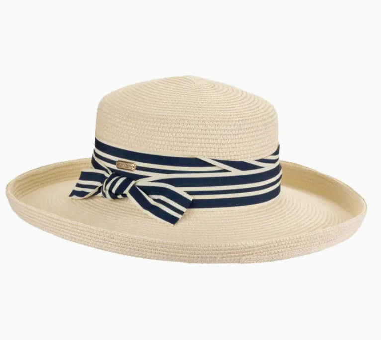 Paper Braid Boater Hat