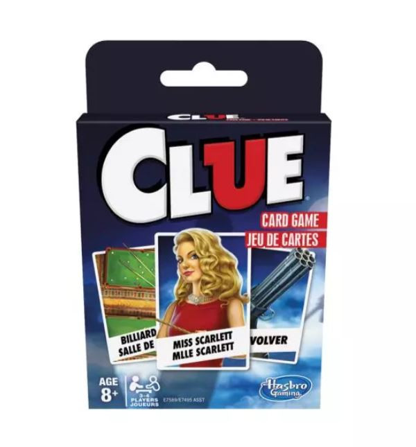 Clue Card Game