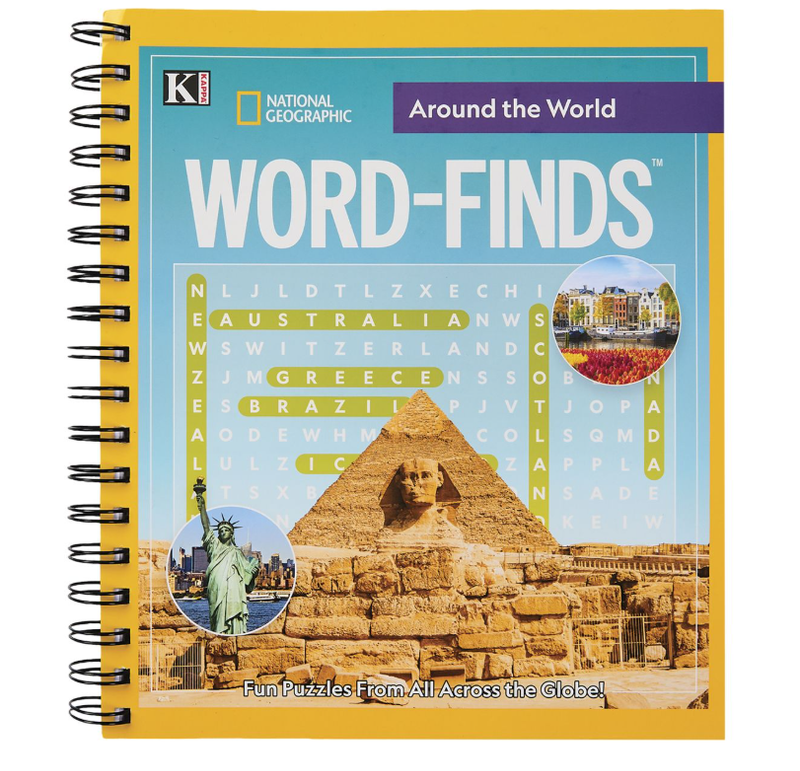 Spiral National Geographic  Word-Finds