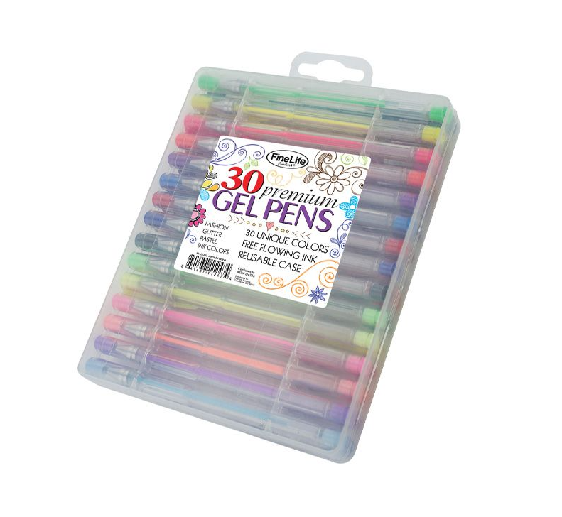 Premium Gel Pens with Reusable Case