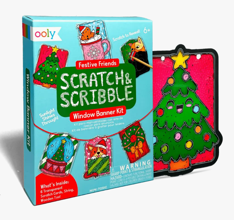 Scratch & Scribble Window Banner Kit