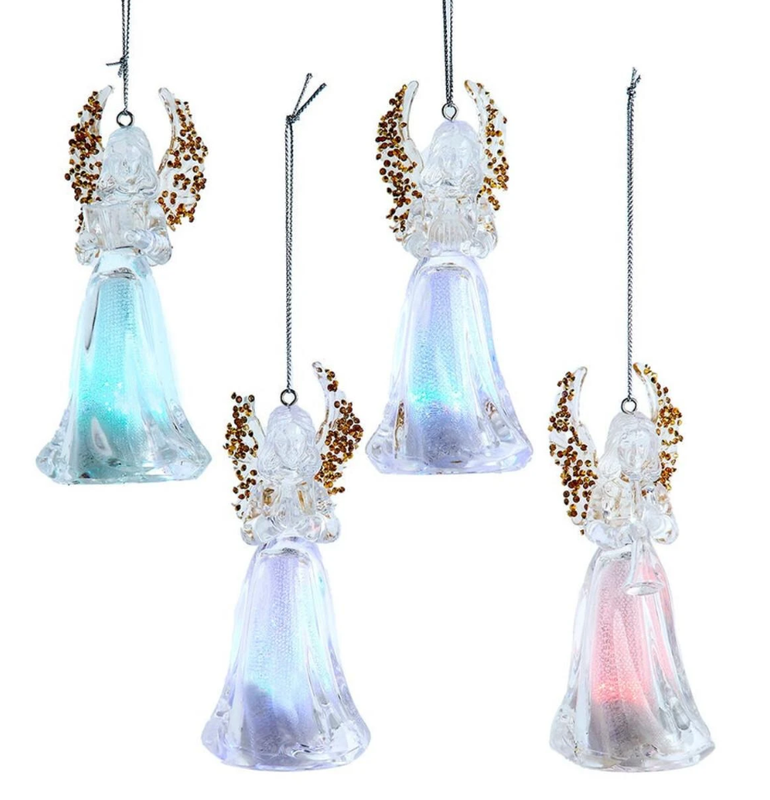 Color Changing Angel Ornament