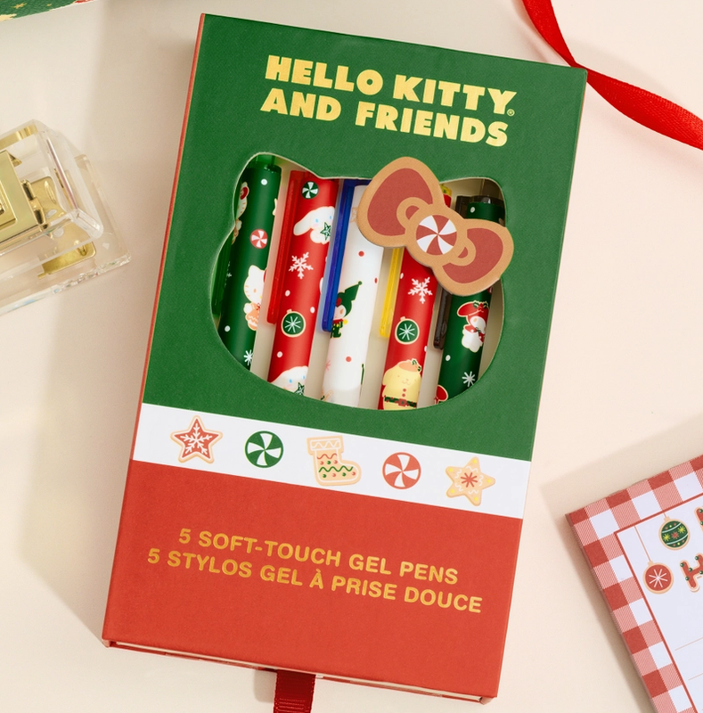 Holiday Soft-Touch Gel Pens