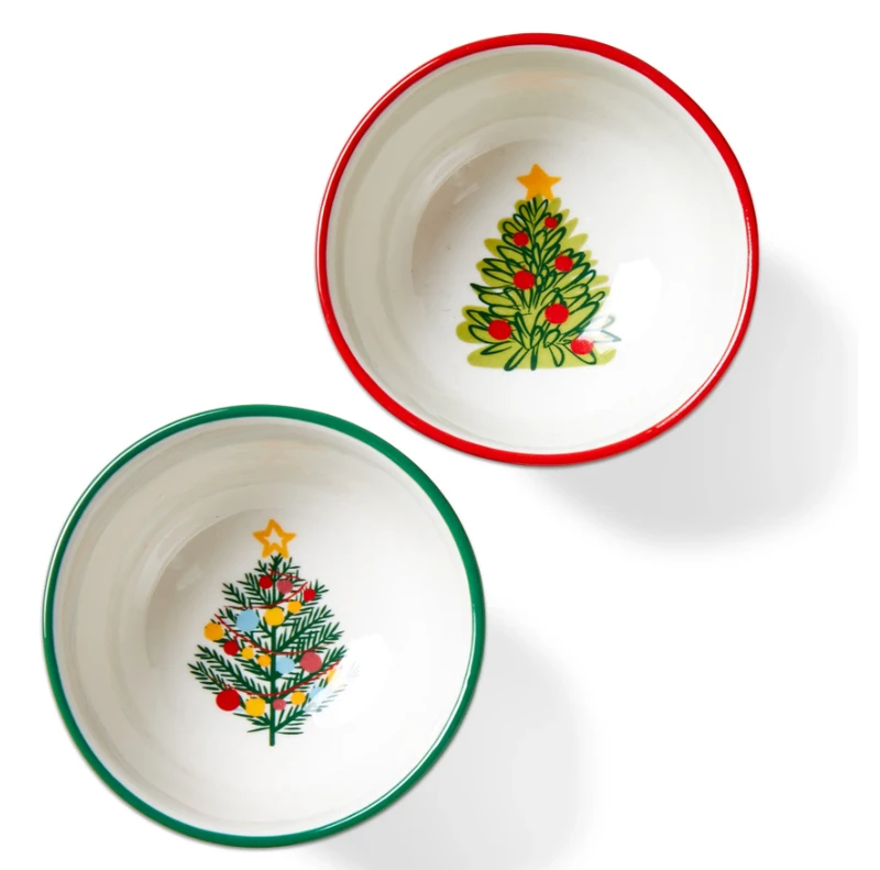 Groovy Trees Dip Bowl