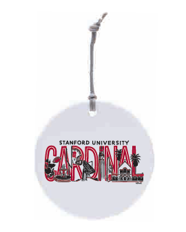 Ceramic Circle Ornament-RS