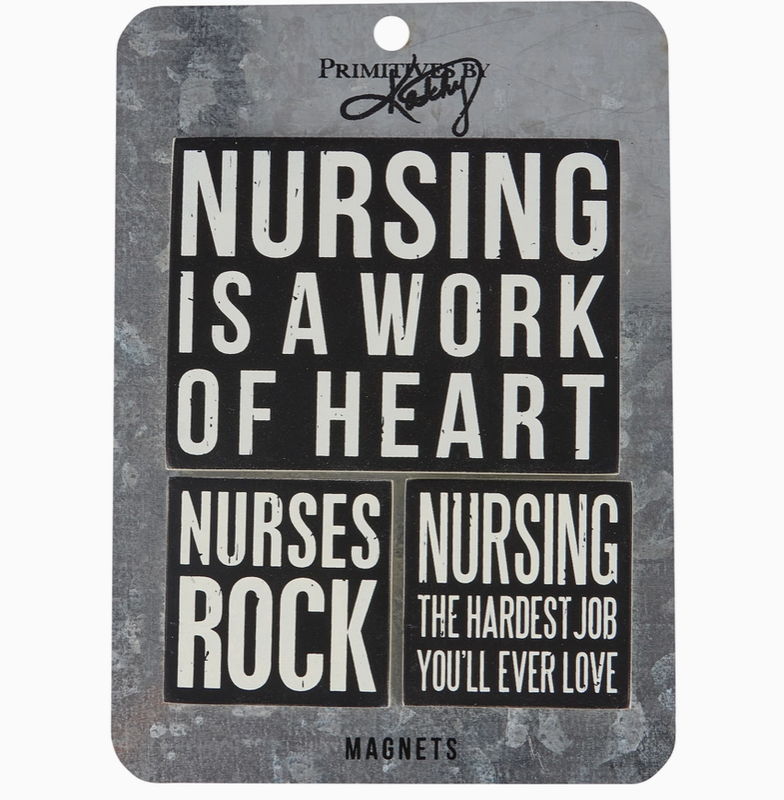 Nurses Rock Magnet Set