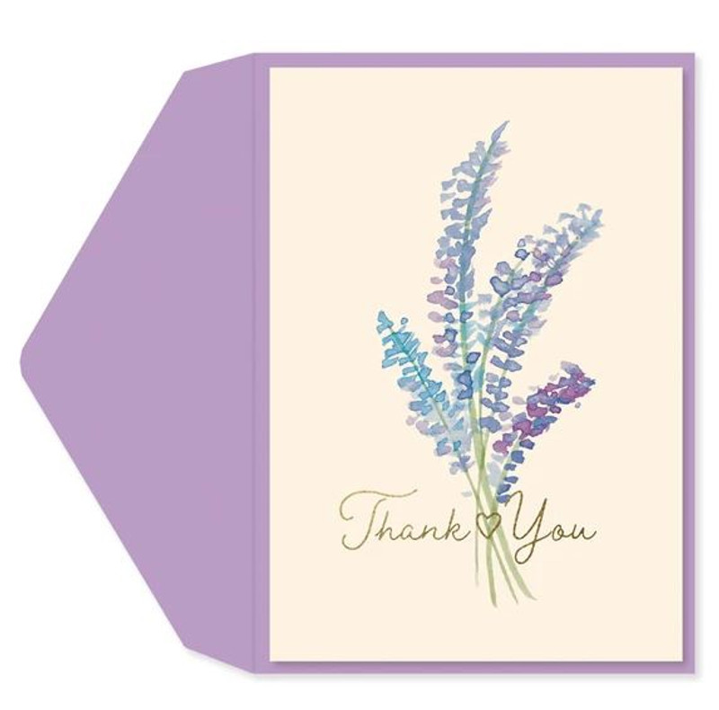 Thank You Card-Lavender