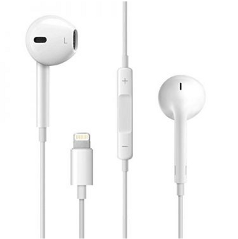 iPhone Lightning Earbuds with Remote and Mic