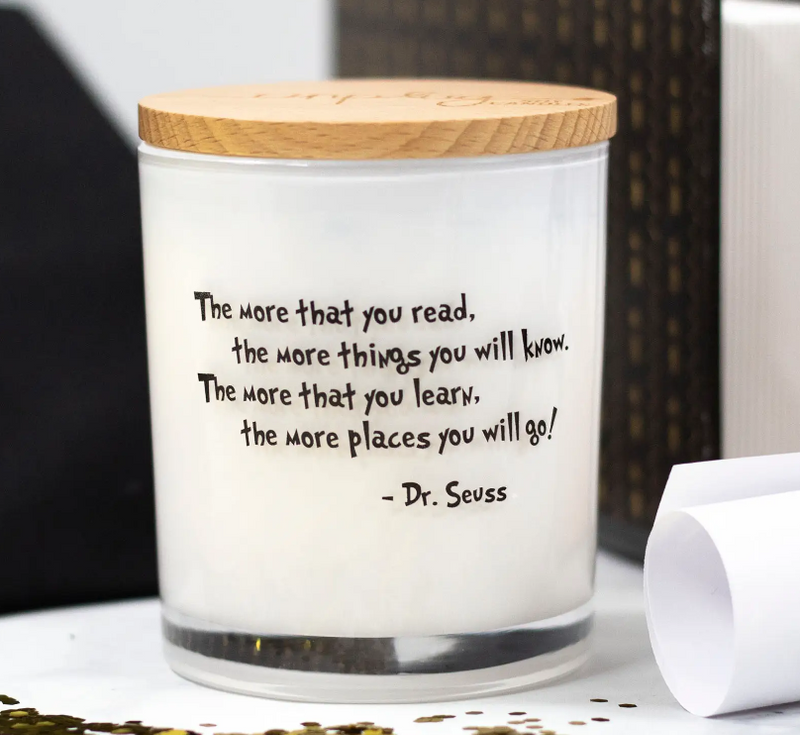 More You Read Soy Candle