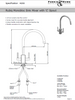 Perrin & Rowe Rubiq 4208 Kitchen Tap