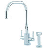 Perrin & Rowe Orbiq 4314 (With Handrinse) Kitchen Tap - Chrome