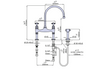 Perrin & Rowe Ionian 4172 (With Rinse) Kitchen Tap